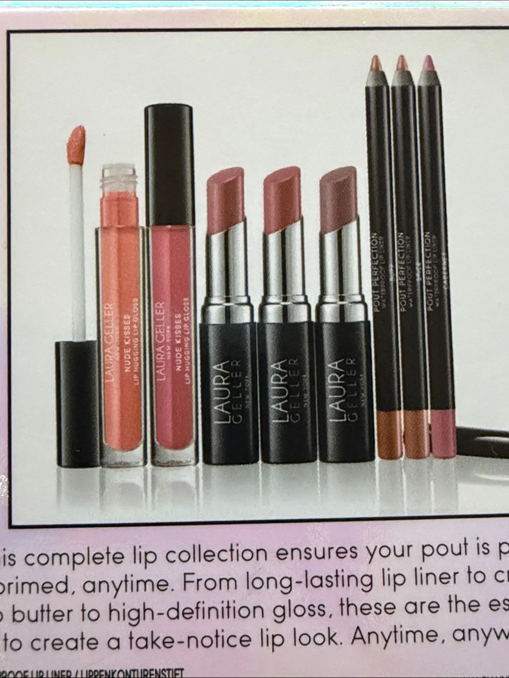 Laura Geller The Ultimate Lip Lover's - Neutral Brown Collection - unopened